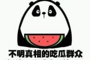 吃瓜群众的由来视频